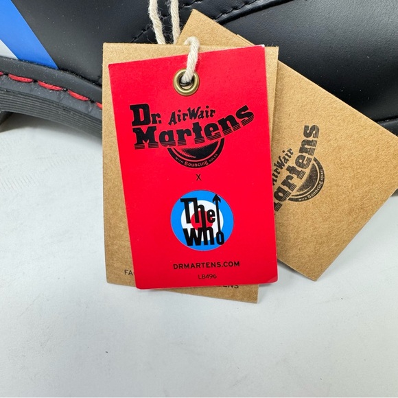 Dr. Martens 19 The Who 1461 Target Black Oxford NEW - Picture 10 of 12